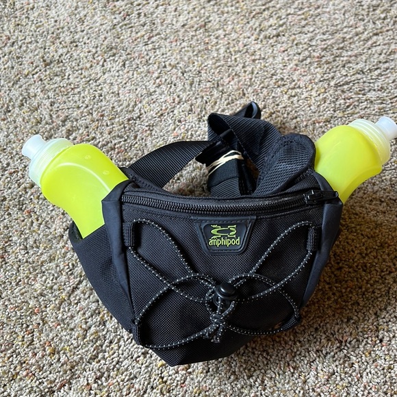 amphipod Other Amphipod Running Adjustable Running Belt With Water Bottles Sports Waist